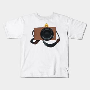 Cute camera Kids T-Shirt